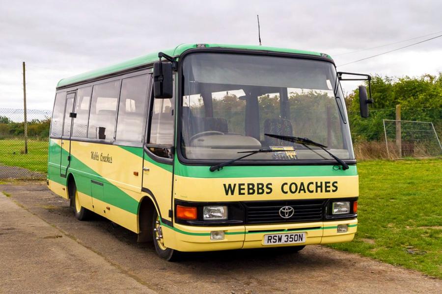  Toyota Coaster BB50R Caetano Optimo II (C18F) 1997 года  (фото 1 из 2)